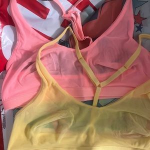 NWT Parade mesh Racerback bralette bundle
